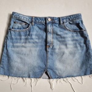 BDG jean skirt